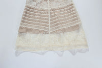 Heavy Industry Crocheted Lace Temperament Embroidered Court Dress