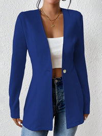 Korean Fashion Temperament V-neck Long Sleeve Small Suit Jacket