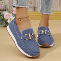 Women's All-match Casual Solid Color Flat Simple Sneaker